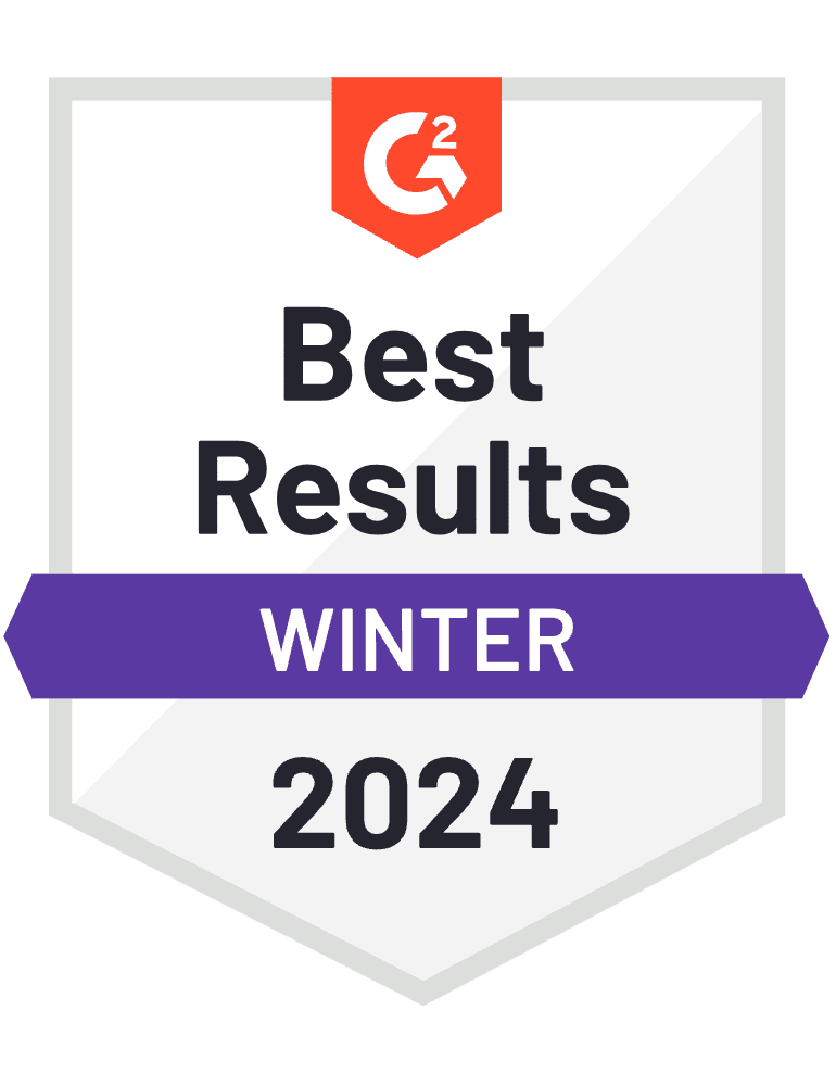 Gartner Best Results Badge