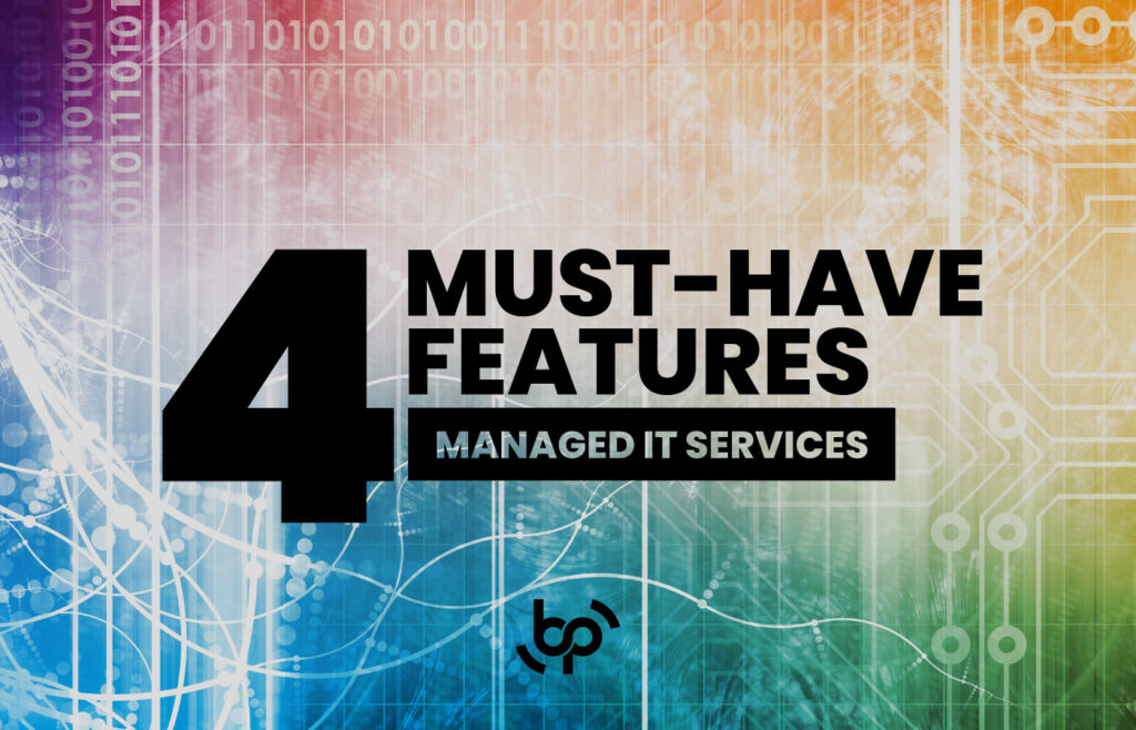 Dark abstract background with the bold white text “WHY YOUR BUSINESS NEEDS OUTSOURCED IT AND 24/7 MONITORING.” The logo “bp IT Managed Services” is at the bottom right corner. This image emphasizes the importance of managed IT services and continuous monitoring for business operations. Keywords: outsourced IT, 24/7 monitoring, managed services, business IT solutions, IT support, continuous monitoring, IT management.