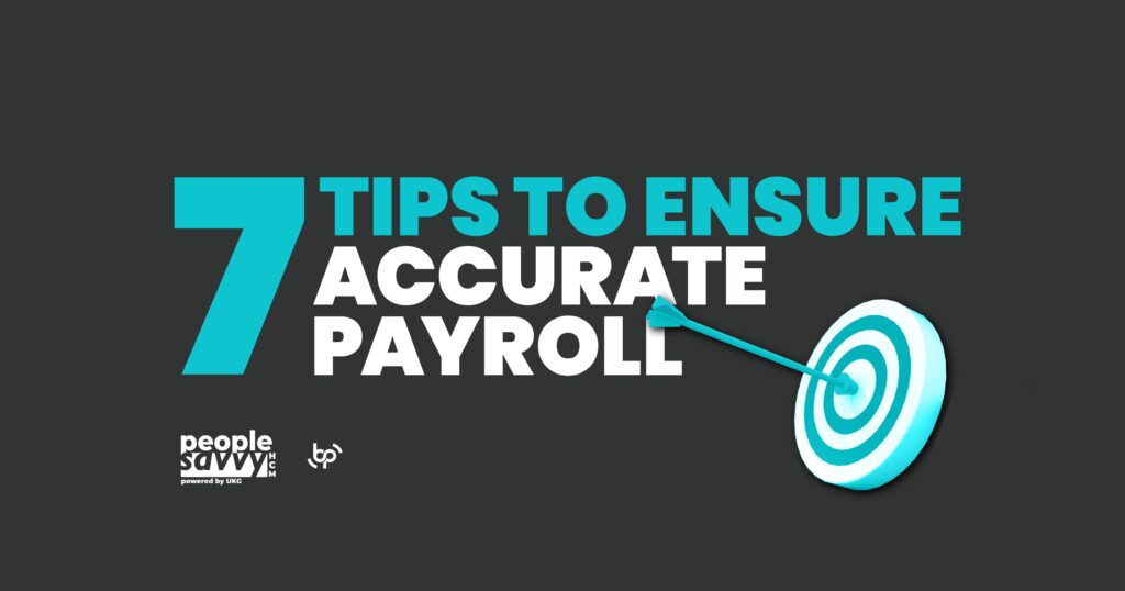 Graphic with the title “DO YOU REALLY NEED PAYROLL SOFTWARE? (Yes, You Do!)” in bold black and yellow text on a blue background. On the right, an illustration depicts a person surrounded by icons representing financial charts, data analysis, and payroll tools. The People Savvy HCM logo and the bp logo are displayed at the bottom, highlighting payroll management solutions. Keywords: payroll software, payroll solutions, People Savvy HCM, financial management, bp IT Managed Services, business tools.